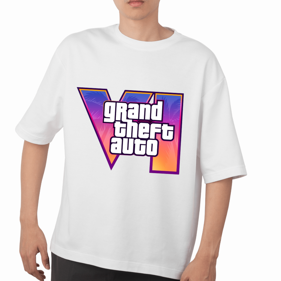 Grand Theft Auto VI T-shirt (White)